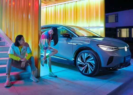 Πλήρως ηλεκτρικό Suv ID4 Crozz η υπέρ αυτοκινητικός-Ev με ανοιγόμενο Sunroof για τη οικογενειακή επιχείρηση