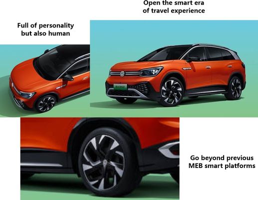Ηλεκτρικά αημένα SUV αυτοκίνητα του Volkswagen ID6 Crozz πλήρως ολοκαίνουργια 0km μακροχρόνια χαμηλή τιμή απόστασης σε μίλια