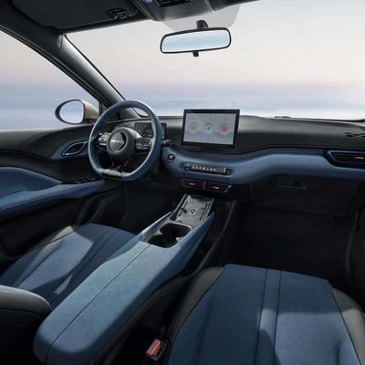 5 θέσεις BYD EV Car Sea Gull Ηλεκτρικό όχημα με πολλαπλά εσωτερικά χαρακτηριστικά Καθαρή ενέργεια