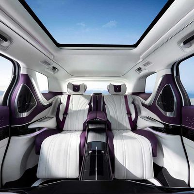 Ναυαρχίδα MPV EV 7 πολυτέλειας ονειροπόλων VOYAH αυτοκίνητο Lantu EV καθισμάτων για την επιχειρησιακή οικογένεια