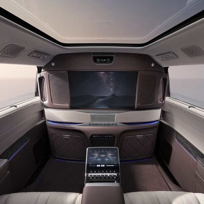 Ηλεκτρικό MPV Denza D 9 EV Δύο κινητήρες 7 θέσεων πολυτελή εσωτερική άνεση MPV Ηλεκτρικό αυτοκίνητο