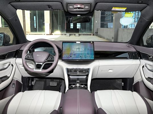 Ταχύτητα Ηλεκτρικό Αυτοκίνητο 87.04kwh Ιδιότητα μπαταρίας 605km Περιοχή 175km/h Μέγιστη ταχύτητα BYD Song Plus EV για γρήγορη φόρτιση 0,5 ώρες το 2025