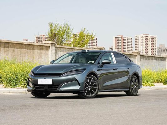 2025 Ενίσχυρο ηλεκτρικό όχημα Han L BYD με μέγιστη ισχύ 500 KW και δερμάτινο πηδάλιο 1000V υψηλής τάσης γρήγορη φόρτιση